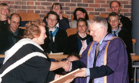 Jean Benedetti became an honorary professor at Rose Bruford College in 2001