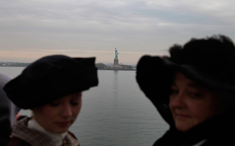 24 hours in pictures: MS Balmoral Titanic memorial cruise ship in New York