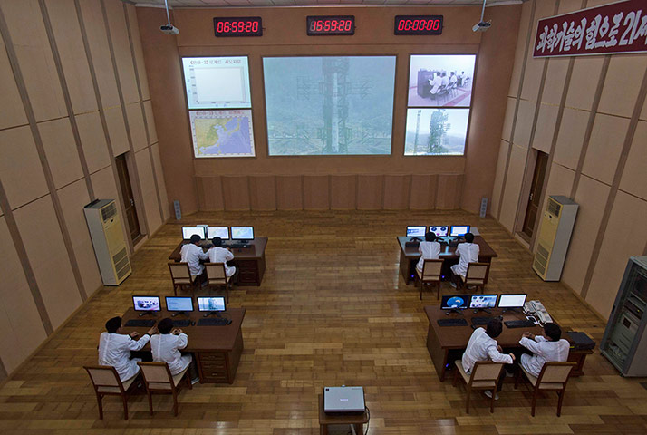 Longer view: North Korea's rocket command centre