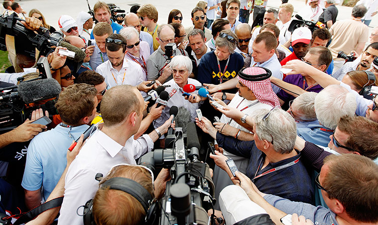 Picture Desk Live: Bahrain F1 Grand Prix - Practice