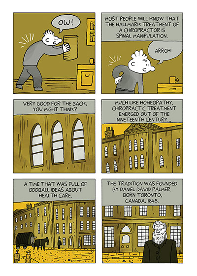 Graphic Novel: chiropractic 1