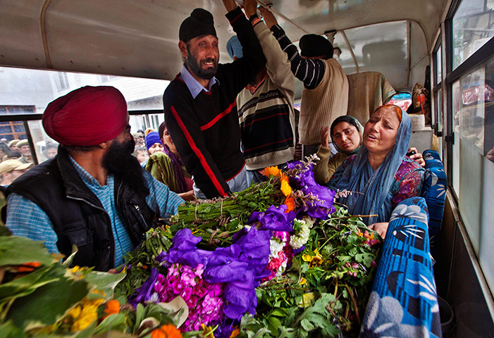 Picture Desk Live: relatives of Sukhpal Singh, an Indian police officer cry