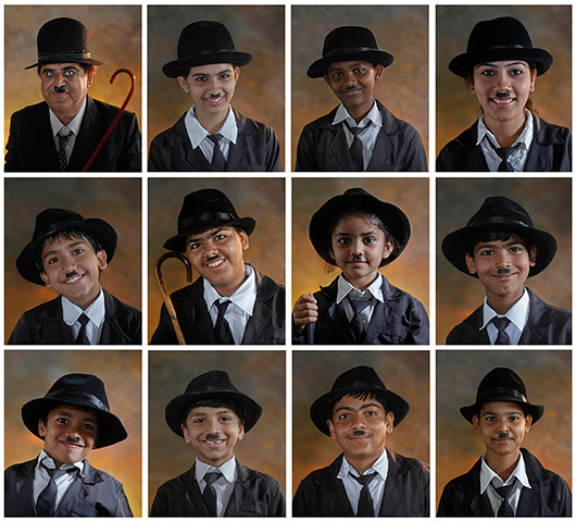 From the Agencies: A combination of pictures shows members of the Charlie Circle 