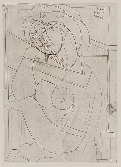 Picasso: Picasso print from the Vollard Suite