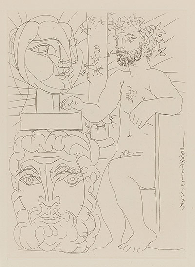 Picasso: Picasso print form the Volard Suite