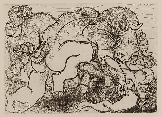 Picasso: Picasso print from the Vollard Suite