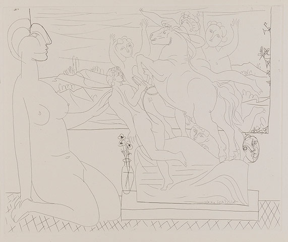 Picasso: Picasso print from the Vollard Suite
