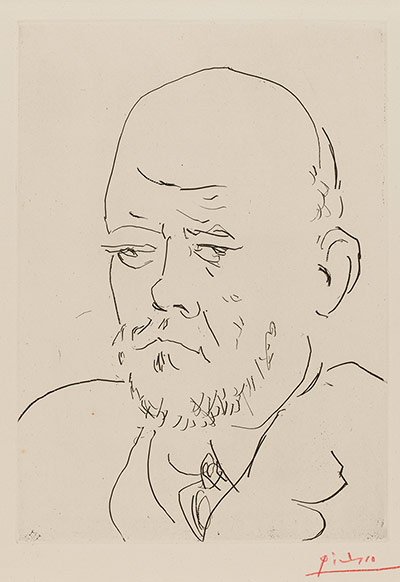 Picasso: Picasso print from the Vollard Suite