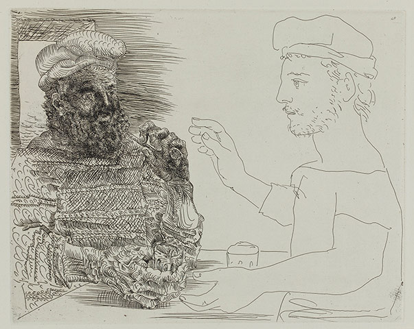 Picasso: Picasso print from the Vollard Suite