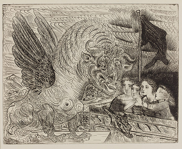 Picasso: Picasso print from the Vollard Suite