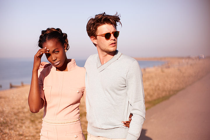 Ice ice baby: crepe dress