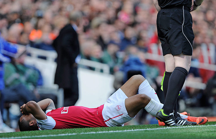 Tom Jenkins: Theo Walcott pulled his hamstring in the second half