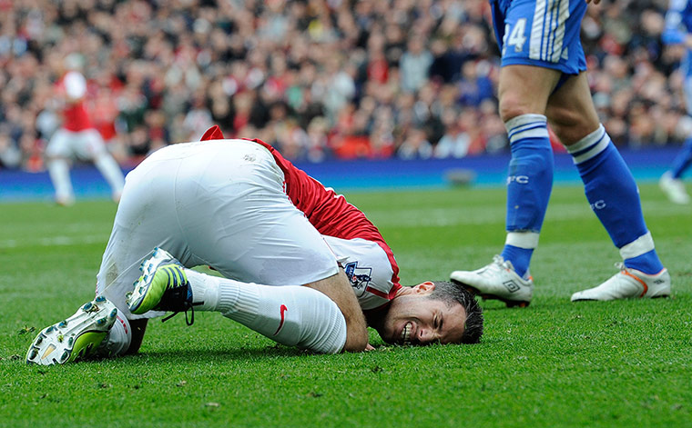 Tom Jenkins: Robin Van Persie agonises after another chance goes begging