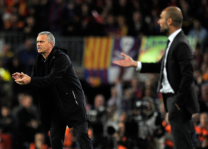 El Clasico update: Jose Mourinho and Pep Guardiola 