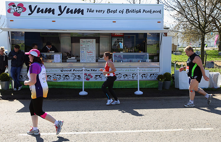 marathon: Virgin London Marathon 2012