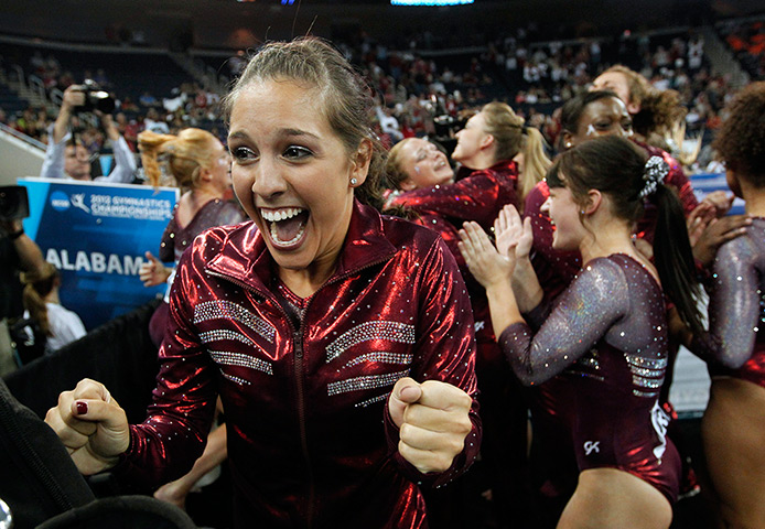 24 hours: Duluth, Georgia: Reaction after Alabama won the NCAA women's gymnastics 