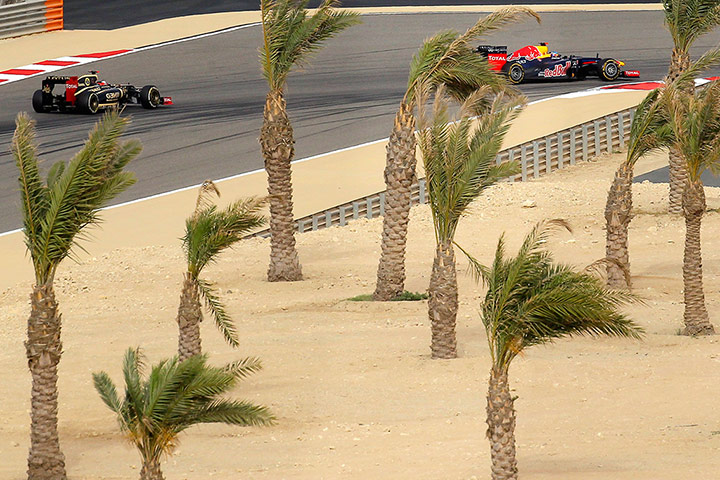 shame: Bahrain Formula One Grand Prix