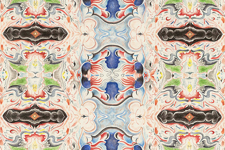 Glasgow Festival: A detail from Richard Wright's, Untitled 2009