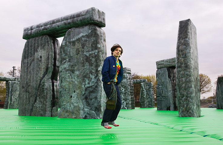 Glasgow Festival: Jeremy Deller bounces on Sacrilege, his Stone Henge 