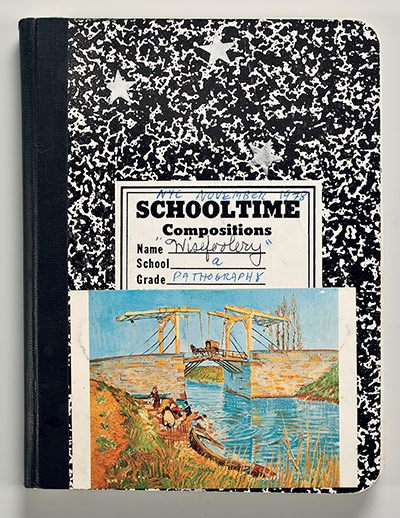 Glasgow Art Festival: The cover of Paul Thek's Notebook No 68, 1978 at the Modern Institute