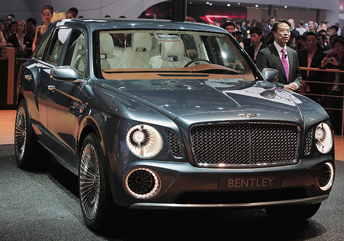 Beijing motor show: Bentley presents the EXP 9F concept car