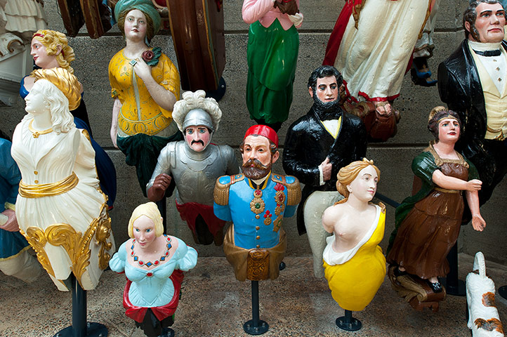 Cutty Sark: The new display of figureheads