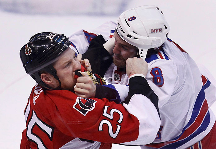 NHL gallery: Ottawa v New York