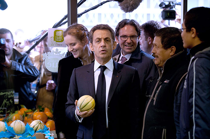 Picture desk live : Nicolas Sarkozy visits Longjumeau near Paris
