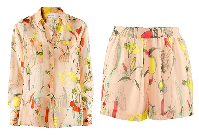 Matchy matchy: Matchy matchy H&M short suit