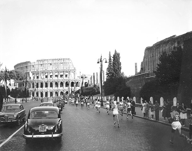 50 moments: Runners in the 1960 Olympic marathon