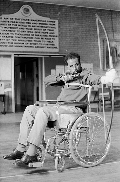 50 moments: Abebe Bikila practices for the Paralympic Games