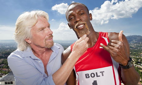 Virgin Media advertising campaign featuring Usain Bolt