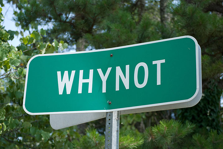 silly names: Whynot, near Seagrove, North Carolina
