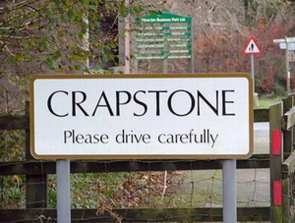 silly names: Crapstone, Devon