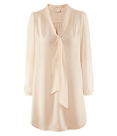 Hijab friendly fashion: Hijab friendly fashion H&M cream  tunic