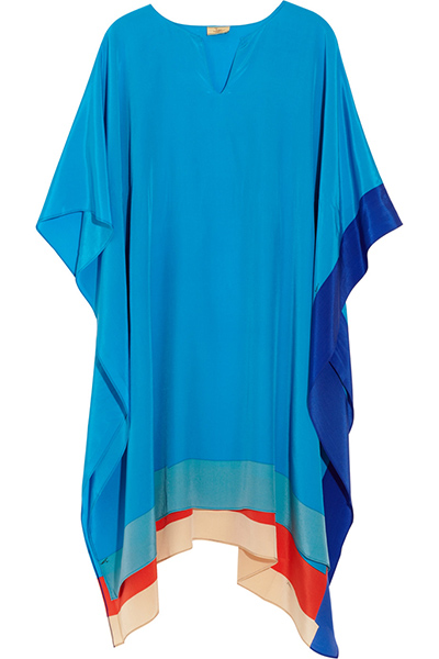 Hijab friendly fashion: Hijab friendly fashion silk Issa poncho