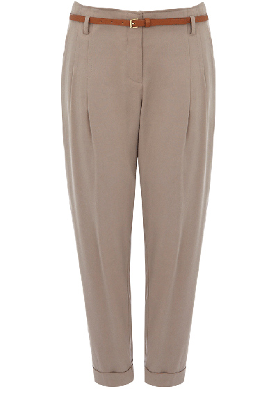 Hijab friendly fashion: Hijab friendly fashion Oasis beige tapered trousers