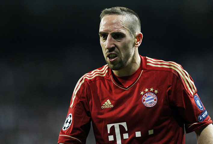 Real Madrid v Bayern: Franck Ribery