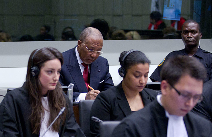 Picture Desk Live: Charles Taylor at the Hague