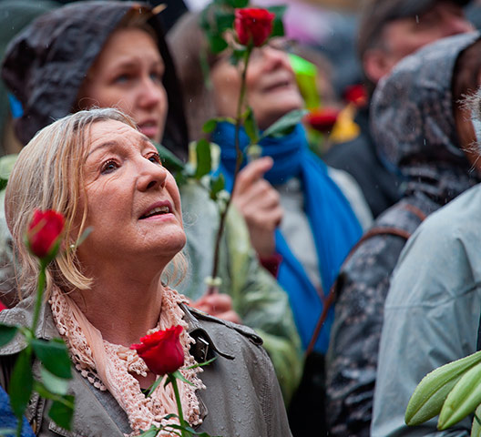 Picture Desk Live: People protest as Breivik court case continues