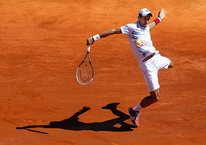 best of the week: Djokovic returns the ball to Nadal in the Monte Carlo Tennis Masters final