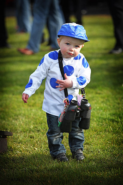best of the week: One year old racing fan Kieran John Kelly from Wicklow
