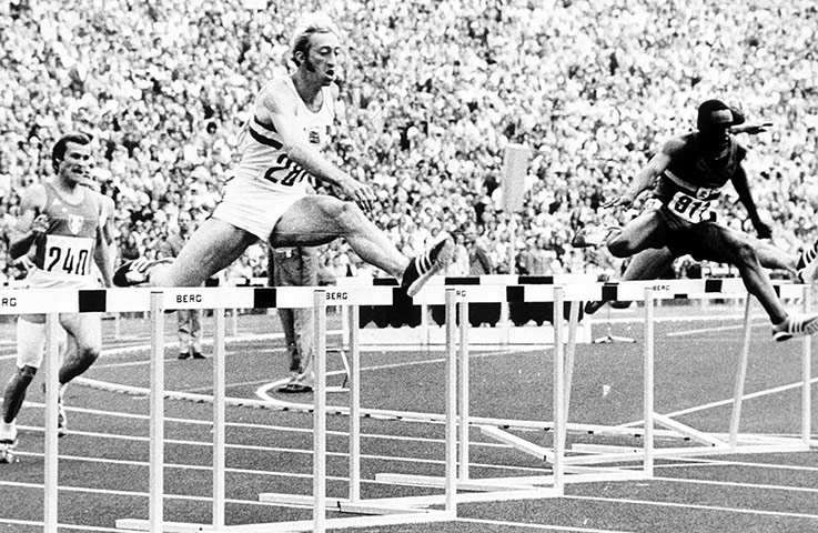 David Hemery: David Hemery at the 1972 Olympic Games