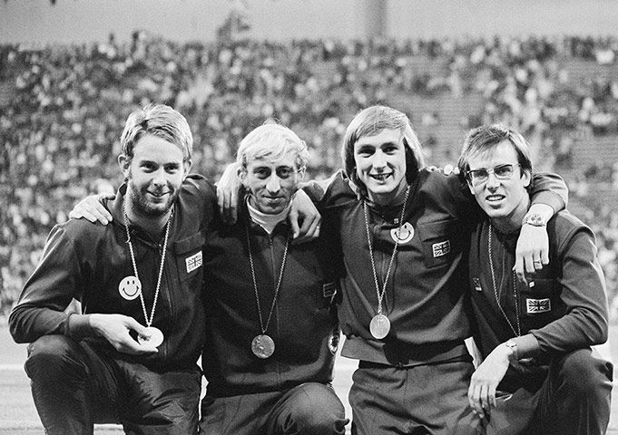 David Hemery: GB 1972 Olympic 4 x 400 Metres Relay team