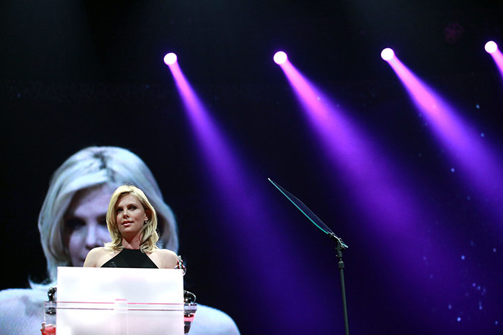 Week in film: Charlize Theron accepts the Distinguished Decade of Achievement Award