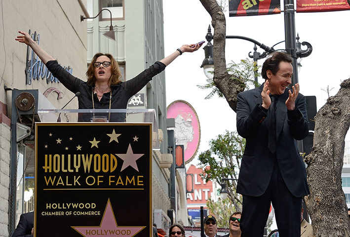 Week in film: John Cusack receives a star on the Hollywood Walk of Fame