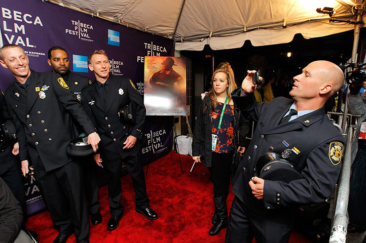 Week in film: Detroit firefighters attend the Burn premiere in New York