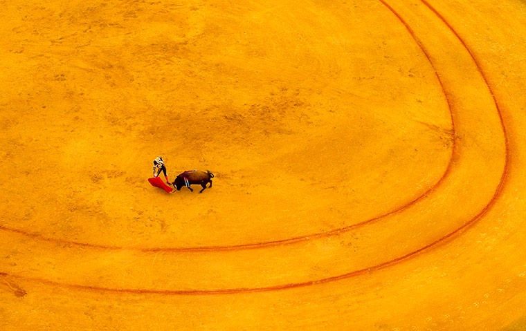 24 hours: Seville, Spain: Spanish matador Jose Maria Manzanares