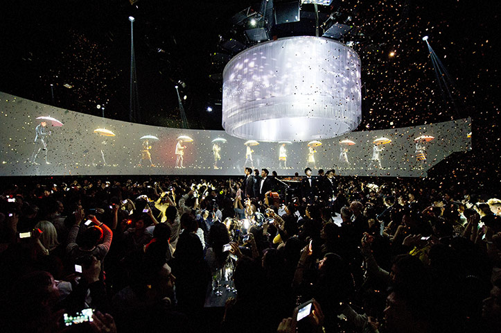 24 hours: Taipei, Taiwan: The opening of the Burberry flagship store in Taipei