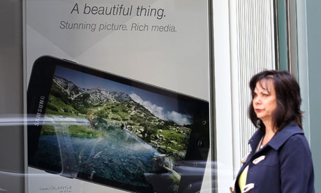 Samsung Galaxy advertisement